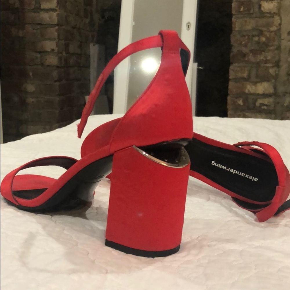 ✨Alexander Wang satin sandals - Picture 2 of 3